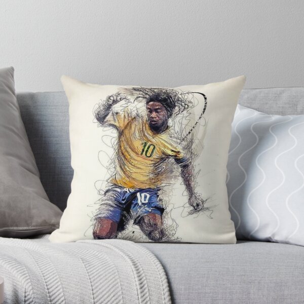 CUSTOM Football Pillow Cases Any Player Available Ronaldinho Pele Maradona  Thierry Henry David Beckham Maldini YOUR NAME 