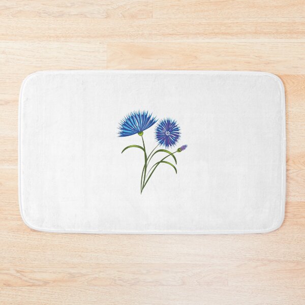 Item preview, Vector image of a cornflower flower  designed and sold by sv-yur-0309.