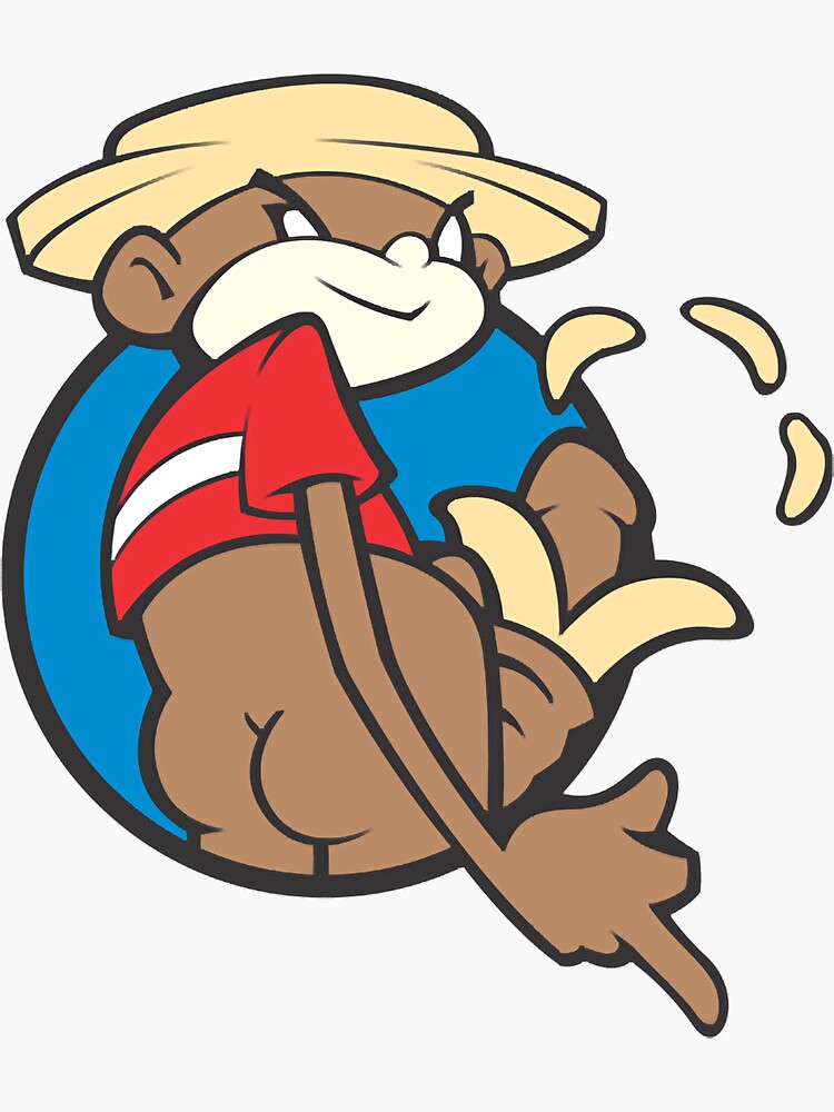 Johnny Chimpo Vinyl Sticker 5" - Weatherproof Decal For Cars, Laptops & Water Bottles