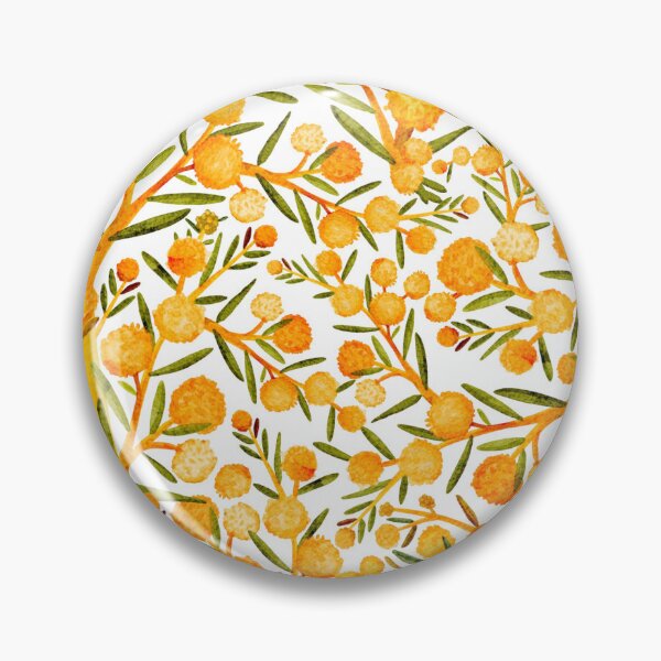 Item preview, Watercolor Wattle Fields  - Yellow Colour Palette designed and sold by Sketchbook Designs.