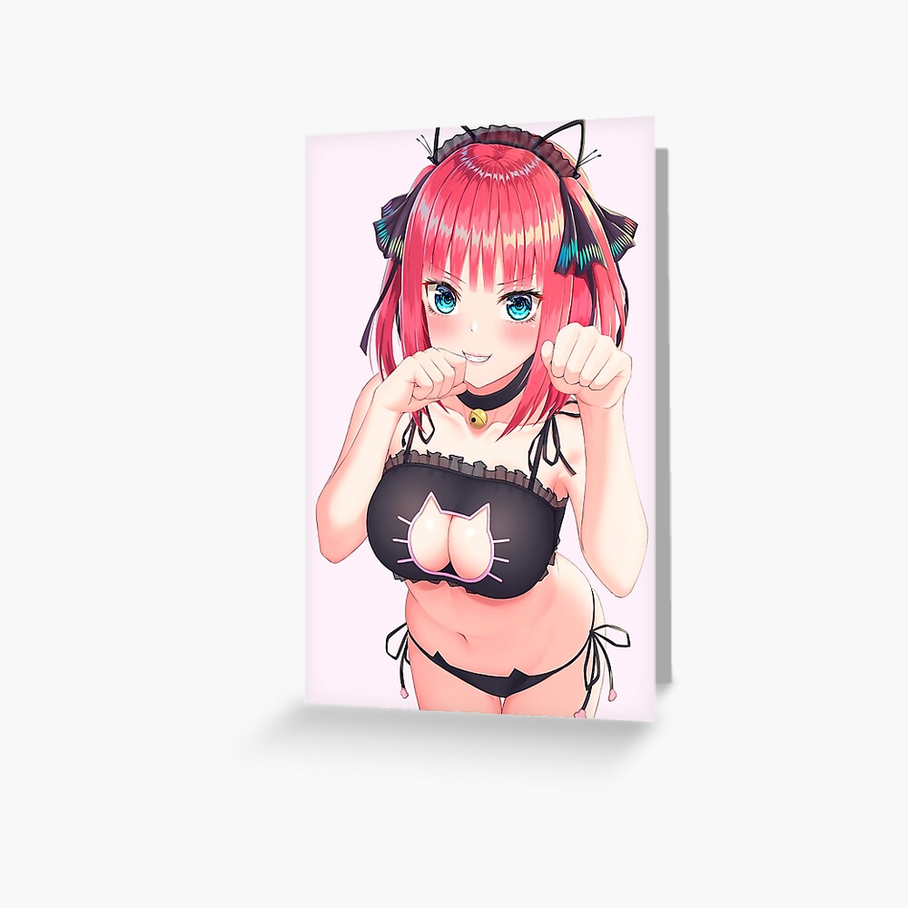 Sexy Nino Nakano Lewd Tits Bikini Panties The Quintessential Quintuplets Tqq Hentai Anime Girl