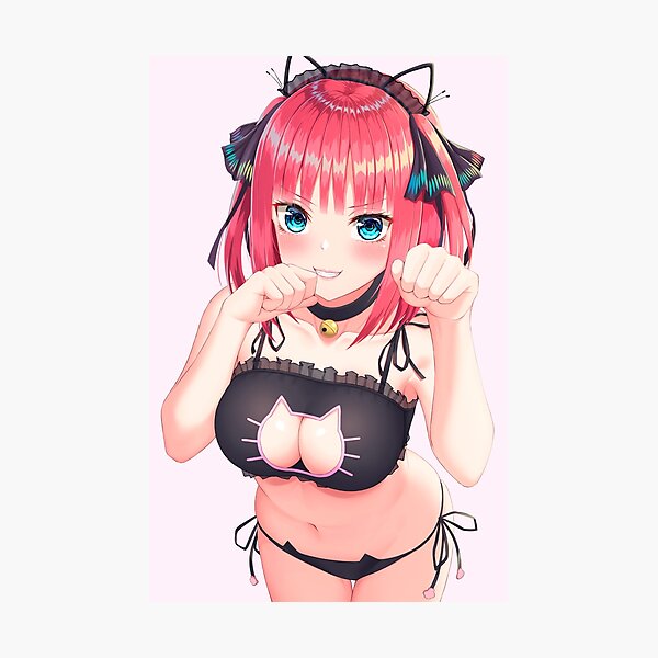 Sexy Nino Nakano Lewd Tits Bikini Panties The Quintessential Quintuplets Tqq Hentai Anime Girl