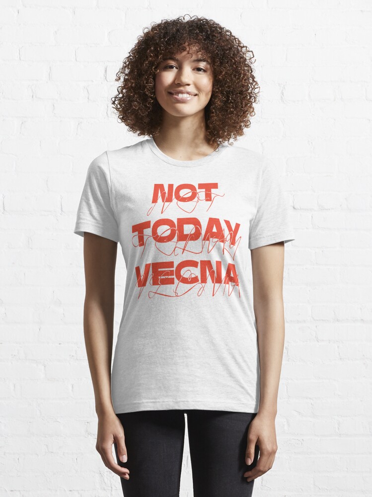 Disover Not Today Vecna D_D Hellfire Club Merch Funny Saying Gift For Teens | Essential T-Shirt 