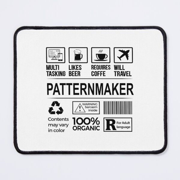 Item preview, Patternmaker T Shirt, MultiTasking Certified Job Gift Item, Job Profession,Mens Womens Girls Dad, Patternmaker Christmas Birthday Gift designed and sold by xlnv.
