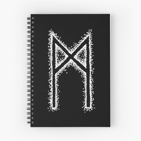 Item preview, Rune Mannaz - White designed and sold by Ross Jones.