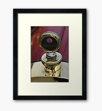 Antique Automobile Hupmobile Car Ornament Framed Print