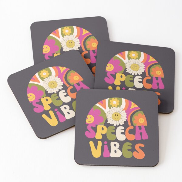 Item preview, Speech Language Pathology SLP Pathologist Speechie Vibes Retro designed and sold by SunfullyYours.