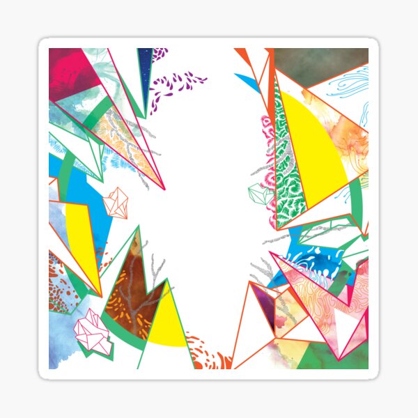 GeometricallyOrganic Sticker