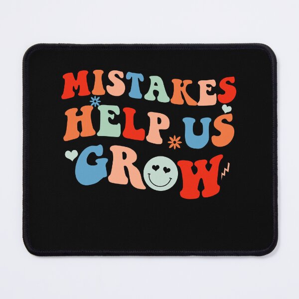 Item preview, Mistakes Help Us Grow Positive Retro Teachers Back To School designed and sold by Amineharoni.