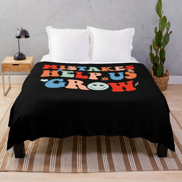 Item preview, Mistakes Help Us Grow Positive Retro Teachers Back To School designed and sold by Amineharoni.