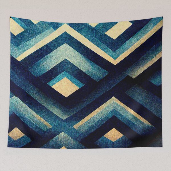 Item preview, Geo pattern in color designed and sold by GabrielMadrasse.