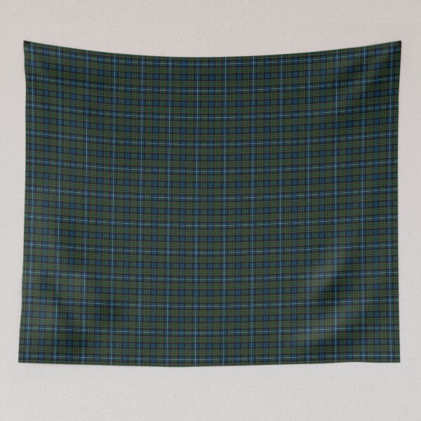 Item preview, Tartan in d-Lines #16 - Blue Green Red Black White - VBK - VisionsByKaren designed and sold by VisionsByKaren.