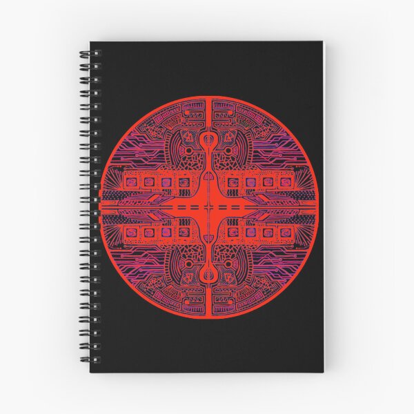 Item preview, Red&Purple Vortex Circle designed and sold by createVisions.