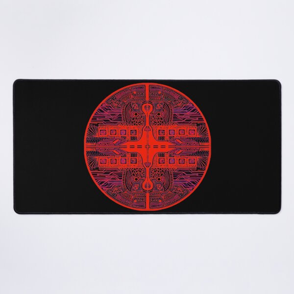 Item preview, Red&Purple Vortex Circle designed and sold by createVisions.