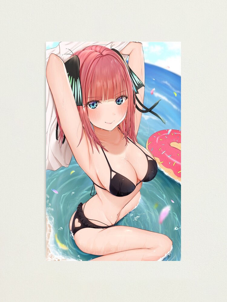 Sexy Nino Nakano Lewd Tits Bikini Panties The Quintessential Quintuplets Tqq Hentai Anime Girl