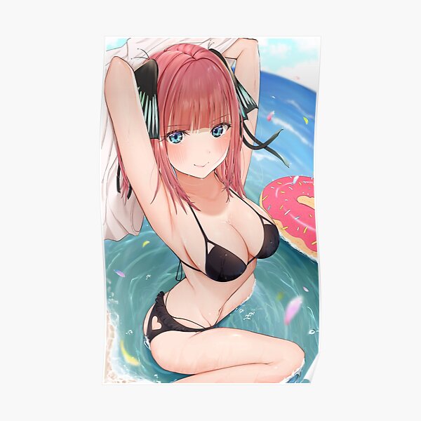 Sexy Nino Nakano Lewd Tits Bikini Panties The Quintessential Quintuplets TQQ Hentai Anime Girl