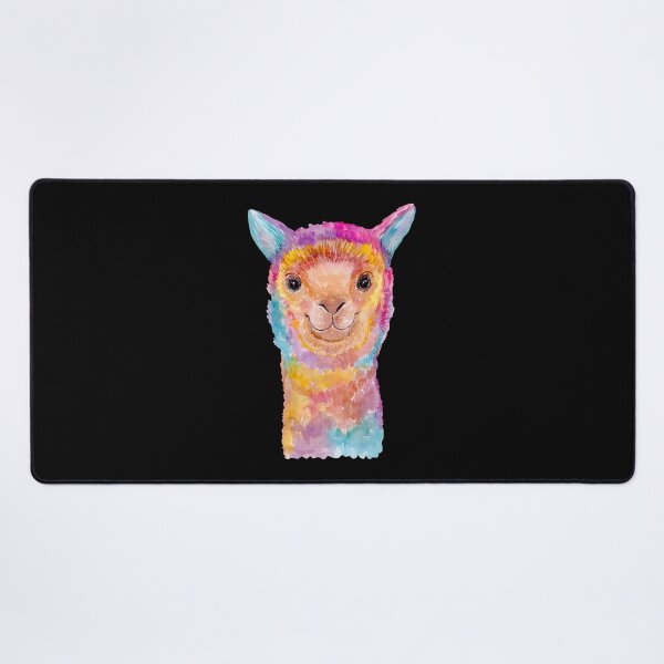 Item preview, Rainbow Llama designed and sold by PotluckPrints.