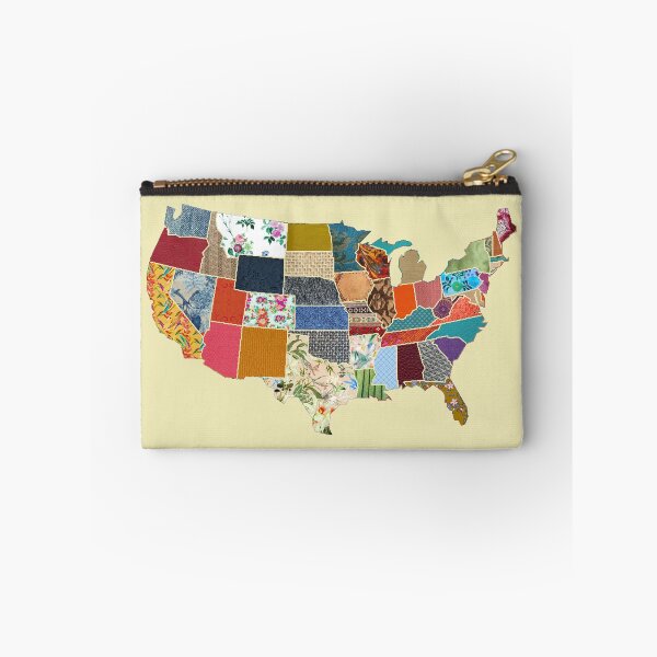 Item preview, Patchwork Map of America designed and sold by luckylucy.
