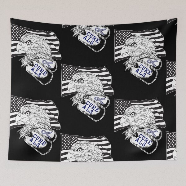 Item preview, ALS Awareness Show Support Love For Military PALS  designed and sold by DeborahWi12541.