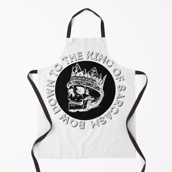 Item preview, Cool Skull With Crown Design, King Of Sarcasm. designed and sold by GarnersDesigns.