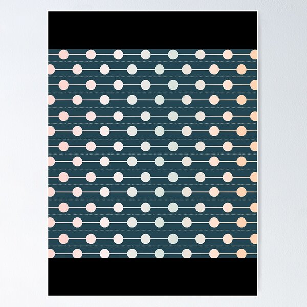 Item preview, Dots and lines - blue background Phone  designed and sold by JenniferP92019.