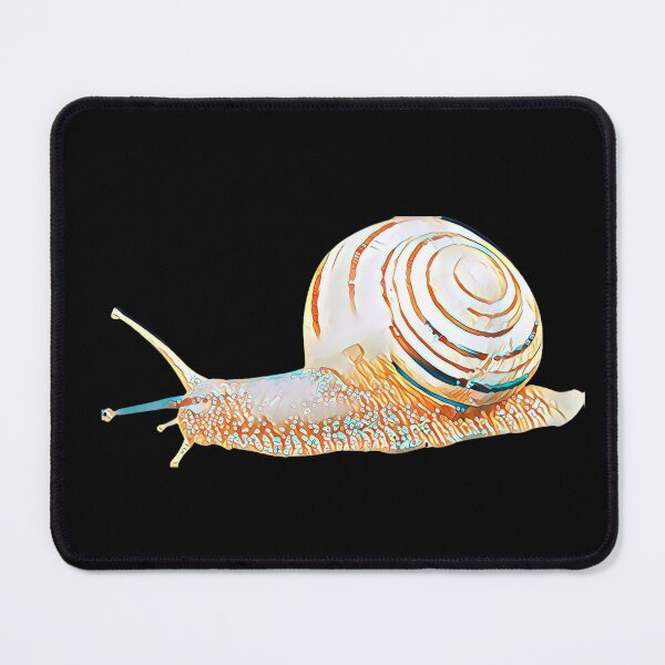Item preview, Bronze Teal Funky Spotted Snail Art 6 designed and sold by Cawaiico.