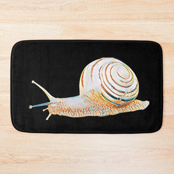 Item preview, Bronze Teal Funky Spotted Snail Art 6 designed and sold by Cawaiico.