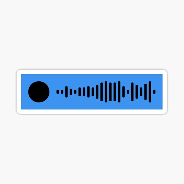 Perfect Spotify Code Sticker By Dianalalwani Ubicaciondepersonascdmxgobmx 5923