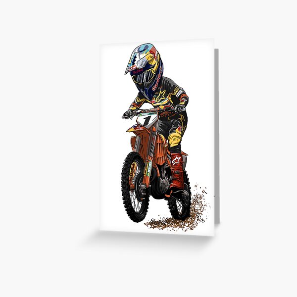 Item preview, Dirt Bike Studios Cartoon Collection designed and sold by TheArtWarehouse.