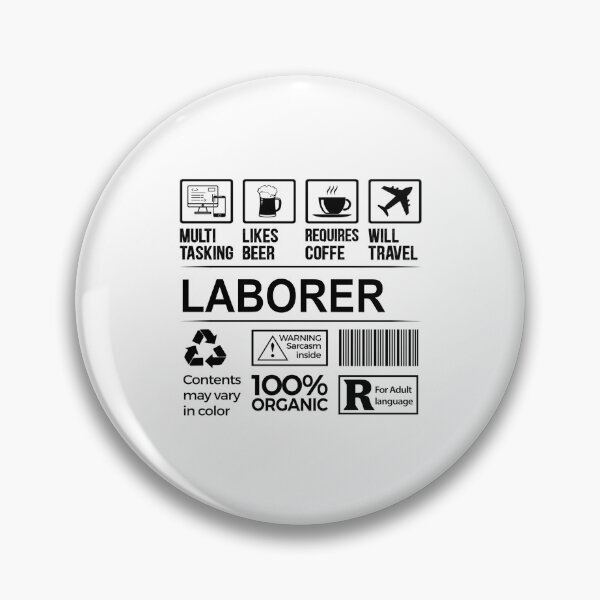 Item preview, Laborer T Shirt, MultiTasking Certified Job Gift Item, Job Profession,Mens Womens Girls Dad, Laborer Christmas Birthday Gift designed and sold by xlnv.
