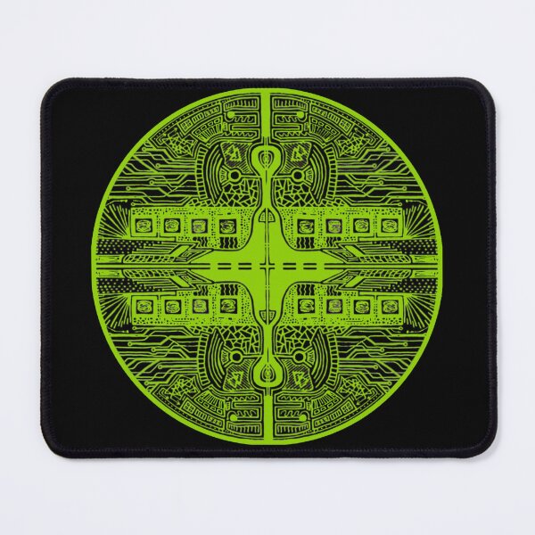 Item preview, Green Vortex Circle designed and sold by createVisions.
