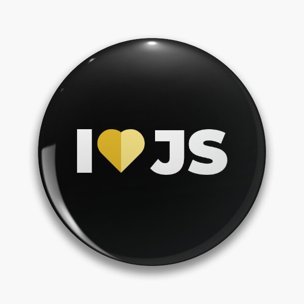 Item preview, I Love / Heart Js (Javascript) - For Javascript Programmers / Coders / Developers designed and sold by ItsRainingPxls.