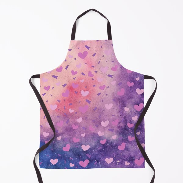 Item preview, Love Heart Arrow Pattern | Galaxy Watercolour Background designed and sold by LifeAndWonder.