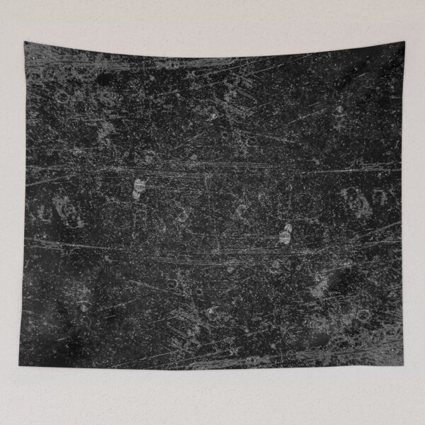 Item preview, Worn Fabric, Texture Pattern (Black) designed and sold by ObsidianDaz.