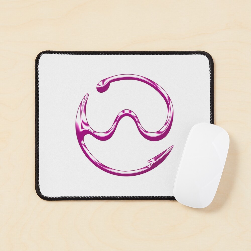 Gaga Chromatica logo (Pink Chrome)