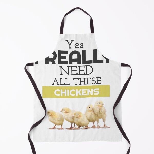 Item preview, Yes I Really Do Need All These Chickens designed and sold by Zakaria-4.