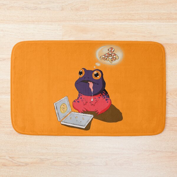 Item preview, Time for dessert - Candy hungry frog designed and sold by nocturnalshop.