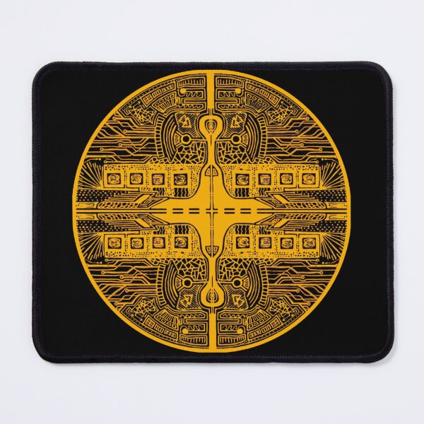 Item preview, Orange Vortex Circle designed and sold by createVisions.