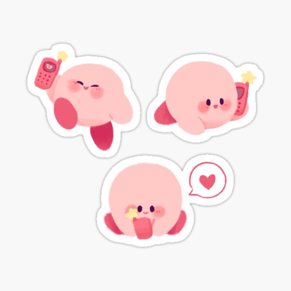 Kirby Stickers Redbubble