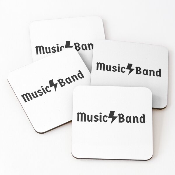 Item preview, Black writing versions - Music for fellow kids designed and sold by crudeart.