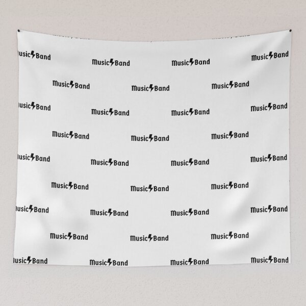 Item preview, Black writing versions - Music for fellow kids designed and sold by crudeart.