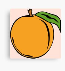 Peach Canvas Print
