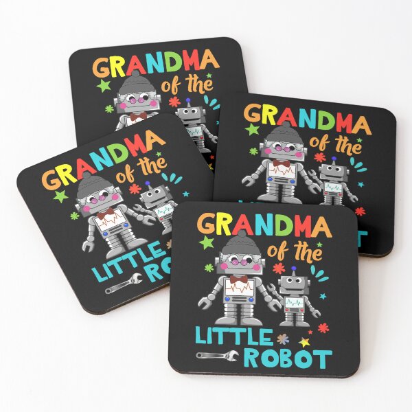 Item preview, Grandma Of Little Robot Birthday Family Shirts Matching designed and sold by FamilyShirt4U.