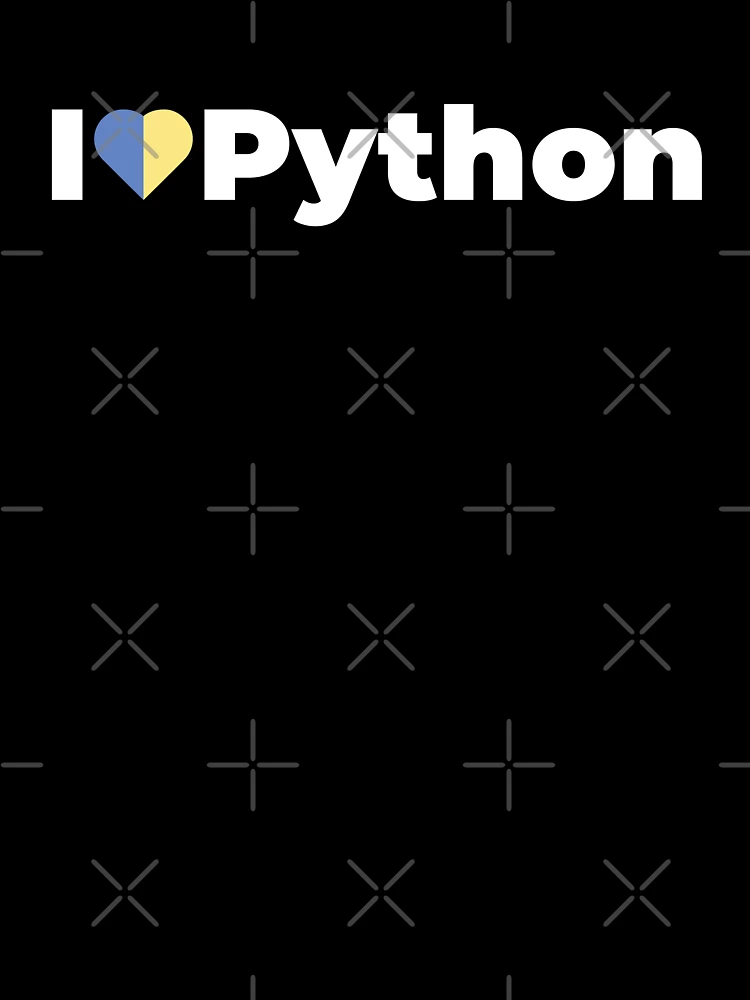 Thumbnail 7 of 7, Oversized T-Shirt, I Love / Heart Python - For Python Programmers / Coders / Developers designed and sold by ItsRainingPxls.