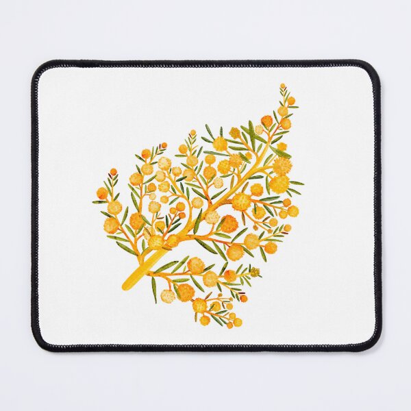 Item preview, Realistic Wattle  - Yellow And White Palette designed and sold by Sketchbook Designs.