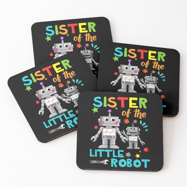 Item preview, Sister Of Little Robot Birthday Family Shirts Matching designed and sold by FamilyShirt4U.