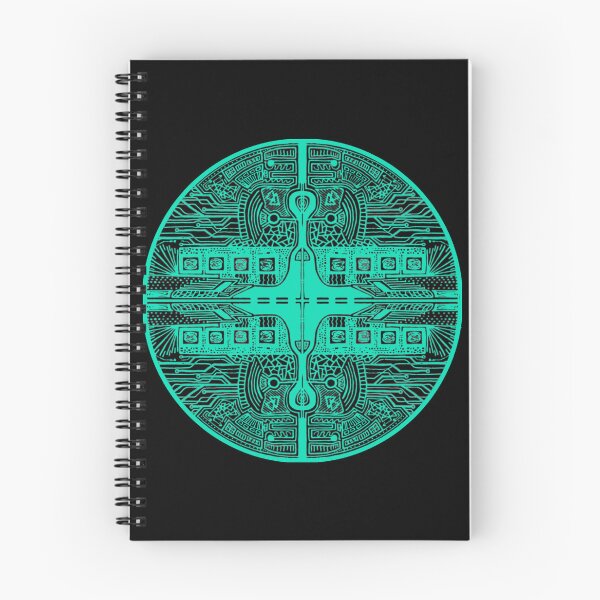 Item preview, Teal Vortex Circle designed and sold by createVisions.