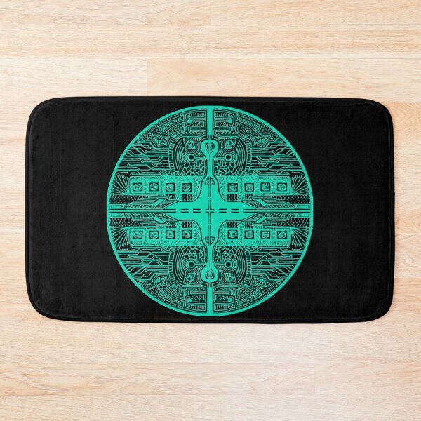 Item preview, Teal Vortex Circle designed and sold by createVisions.