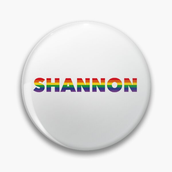 Item preview, Shannon name - Rainbow Flag LGBT Pride Design designed and sold by NameTheory.