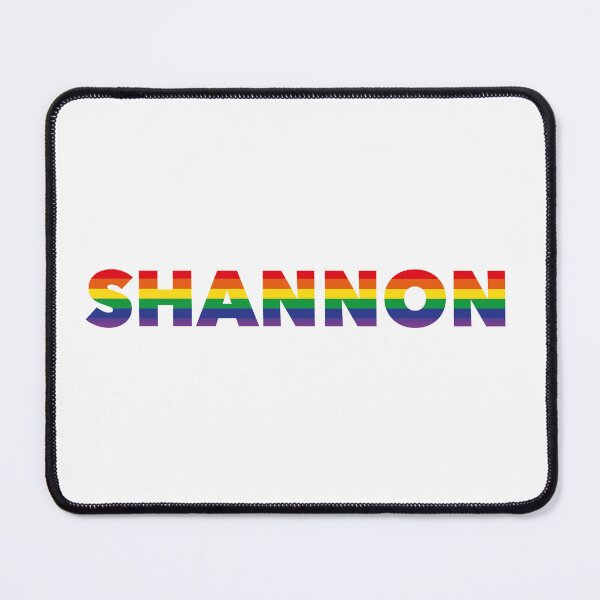 Item preview, Shannon name - Rainbow Flag LGBT Pride Design designed and sold by NameTheory.